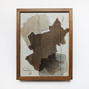 Obraz w formacie 40x30cm oprawiony w dębową ramę z naturalnego drewna.