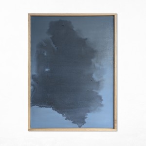 obraz akrylowy - Synergia 4, format 80x60cm, oprawiony w dębową ramę