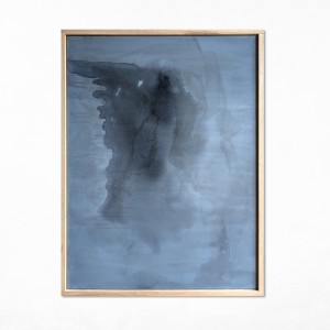 obraz akrylowy Synergia 7, format 80x60cm, oprawiony w dębową ramę