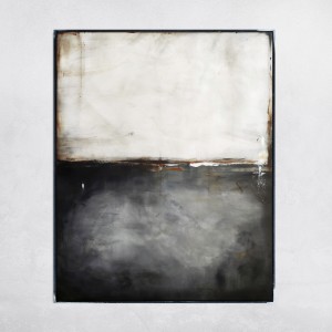Obraz olejny Miedź i grafit X, format 110x90cm