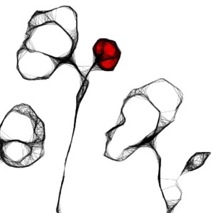 Autorska grafika nr 7 - detal