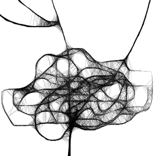 kobieca grafika nr 92 - tancerka, detal