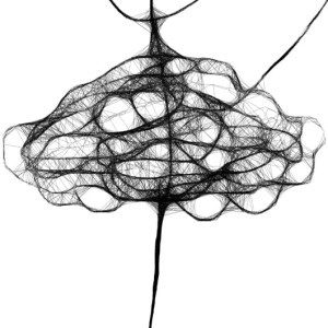 kobieca grafika nr 88 - tancerka, detal